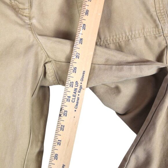 Talbots Khaki Utility Pants Size M Chorecore Ankle Cotton Lyocell Casual - Picture 11 of 11
